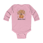 Personalized Pumpkin Baby Onesie Long Sleeve