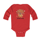 Personalized Pumpkin Baby Onesie Long Sleeve