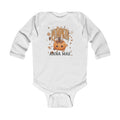 Personalized Pumpkin Baby Onesie Long Sleeve