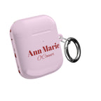 Cherry Pink AirPods Case – Personalize with Name