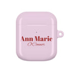 Cherry Pink AirPods Case – Personalize with Name