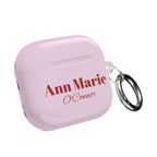 Cherry Pink AirPods Case – Personalize with Name