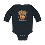 Personalized Pumpkin Baby Onesie Long Sleeve