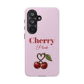 Cherry Pink Phone Case – Personalise with Name