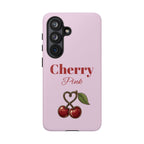 Cherry Pink Phone Case – Personalise with Name