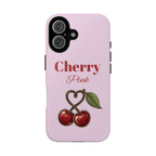 Cherry Pink Phone Case – Personalise with Name
