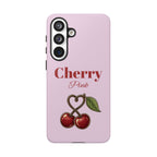 Cherry Pink Phone Case – Personalise with Name