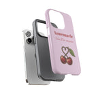 Cherry Pink Phone Case – Personalise with Name