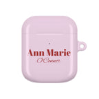 Cherry Pink AirPods Case – Personalize with Name