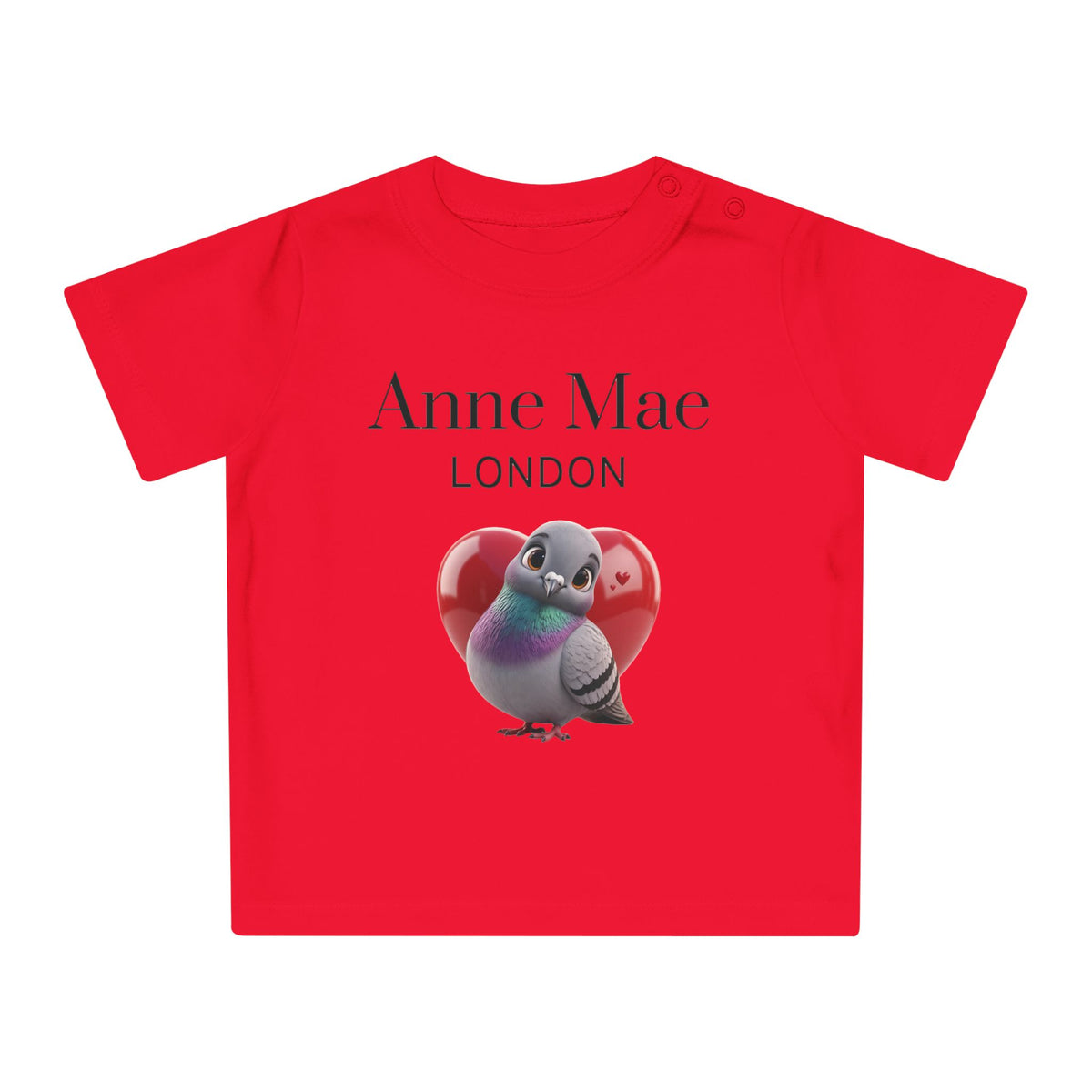 Baby City Pigeon T-Shirt - Personaliseerbaar