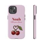 Cherry Pink Phone Case – Personalise with Name