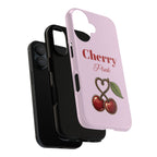 Cherry Pink Phone Case – Personalise with Name