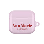 Cherry Pink AirPods Case – Personalize with Name