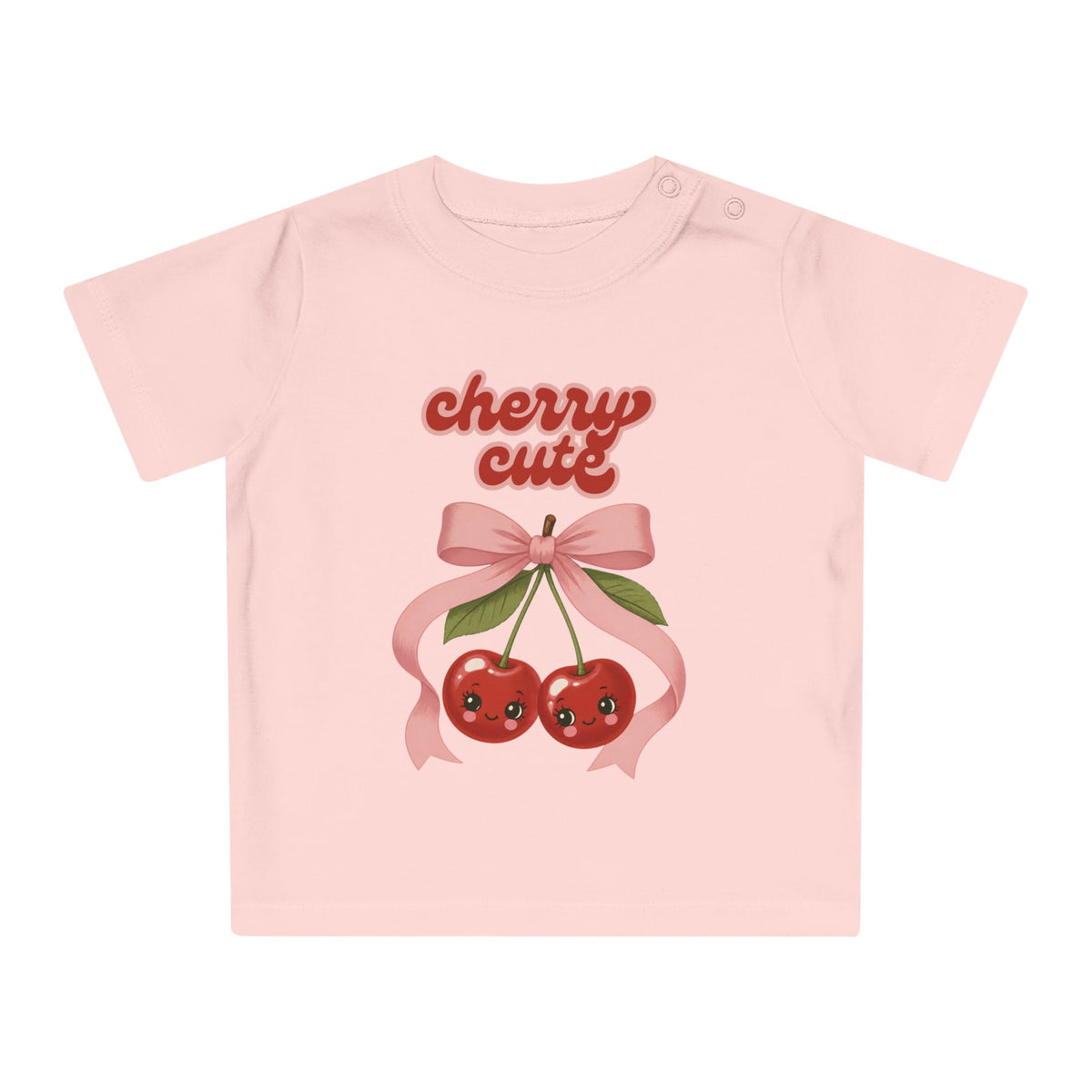 Cherry Cute Baby T-Shirt - Personaliseerbaar