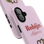 Cherry Pink Phone Case – Personalise with Name