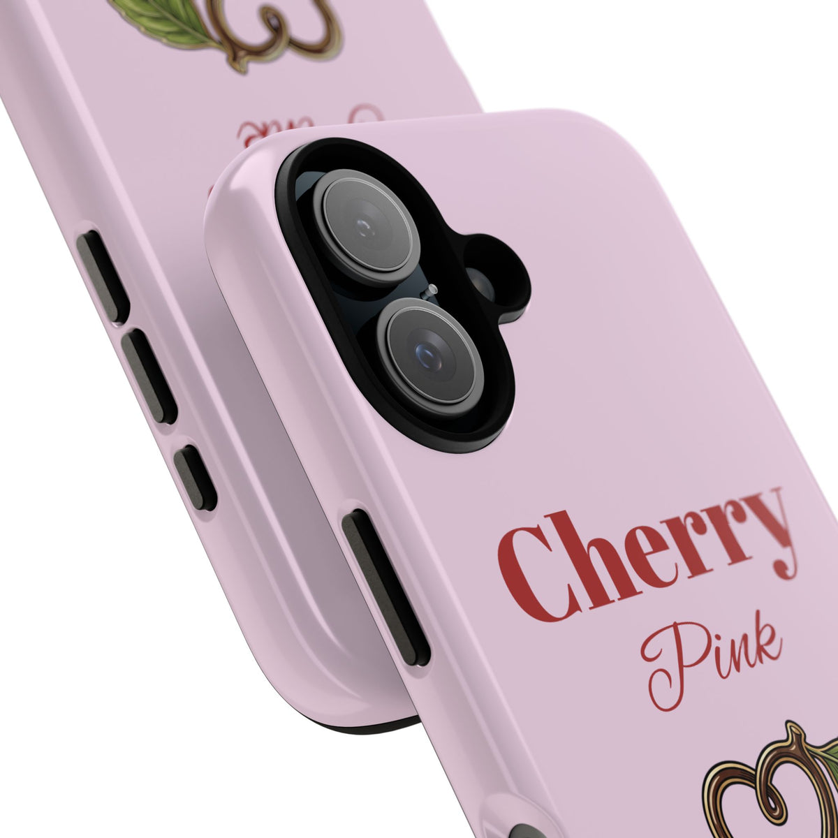 Cherry Pink Phone Case – Personalise with Name