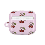 Cherry Pink AirPods Case – Personalize with Name