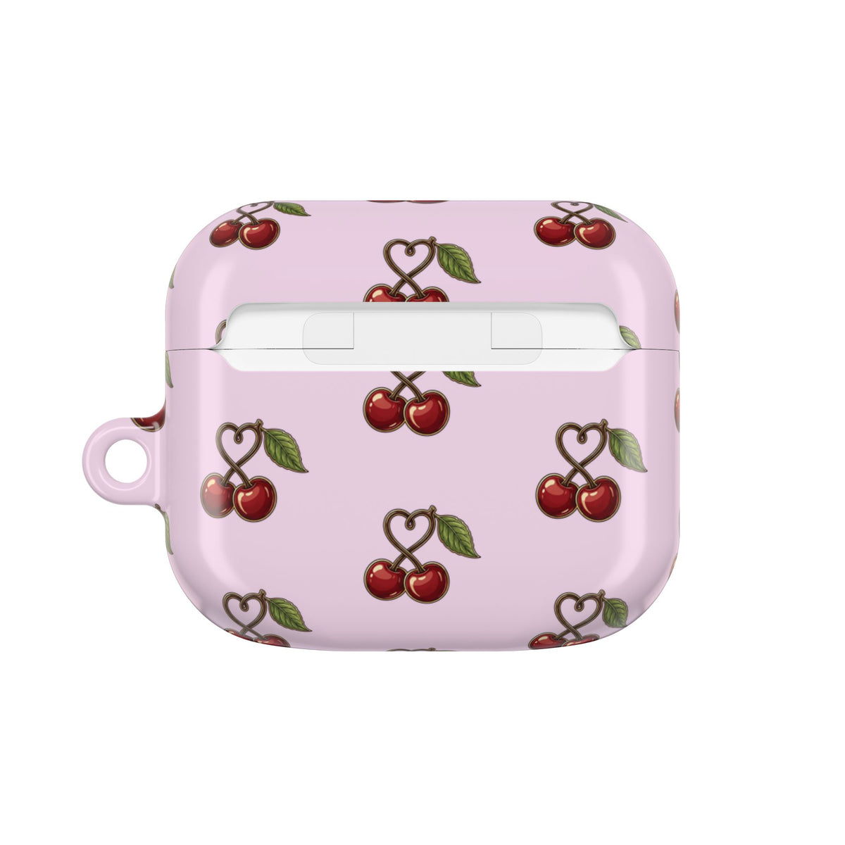 Cherry Pink AirPods Case – Personalize with Name