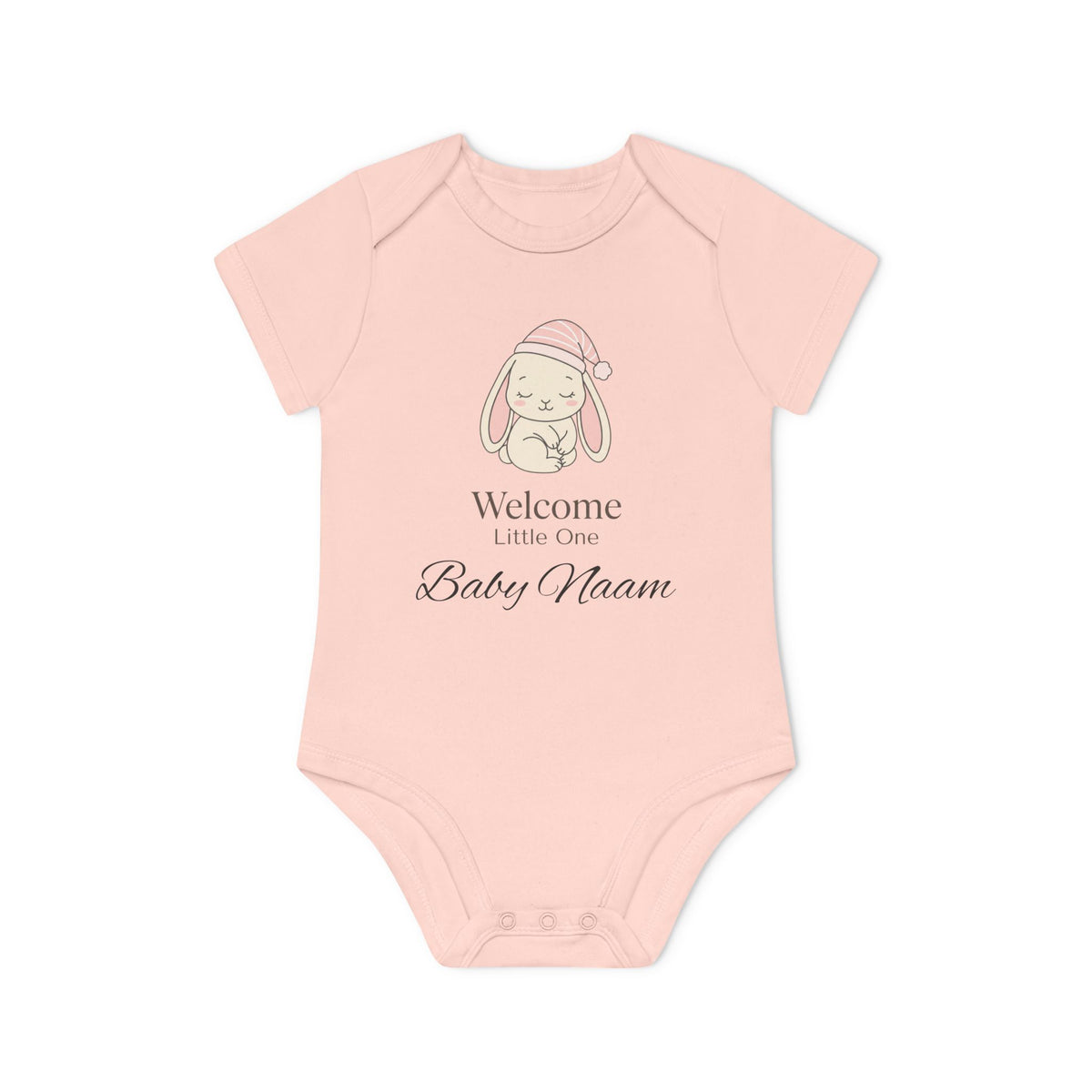 Welcome Little One – Baby Romper | Personaliseerbaar