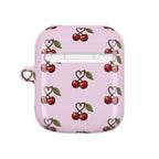 Cherry Pink AirPods Case – Personalize with Name