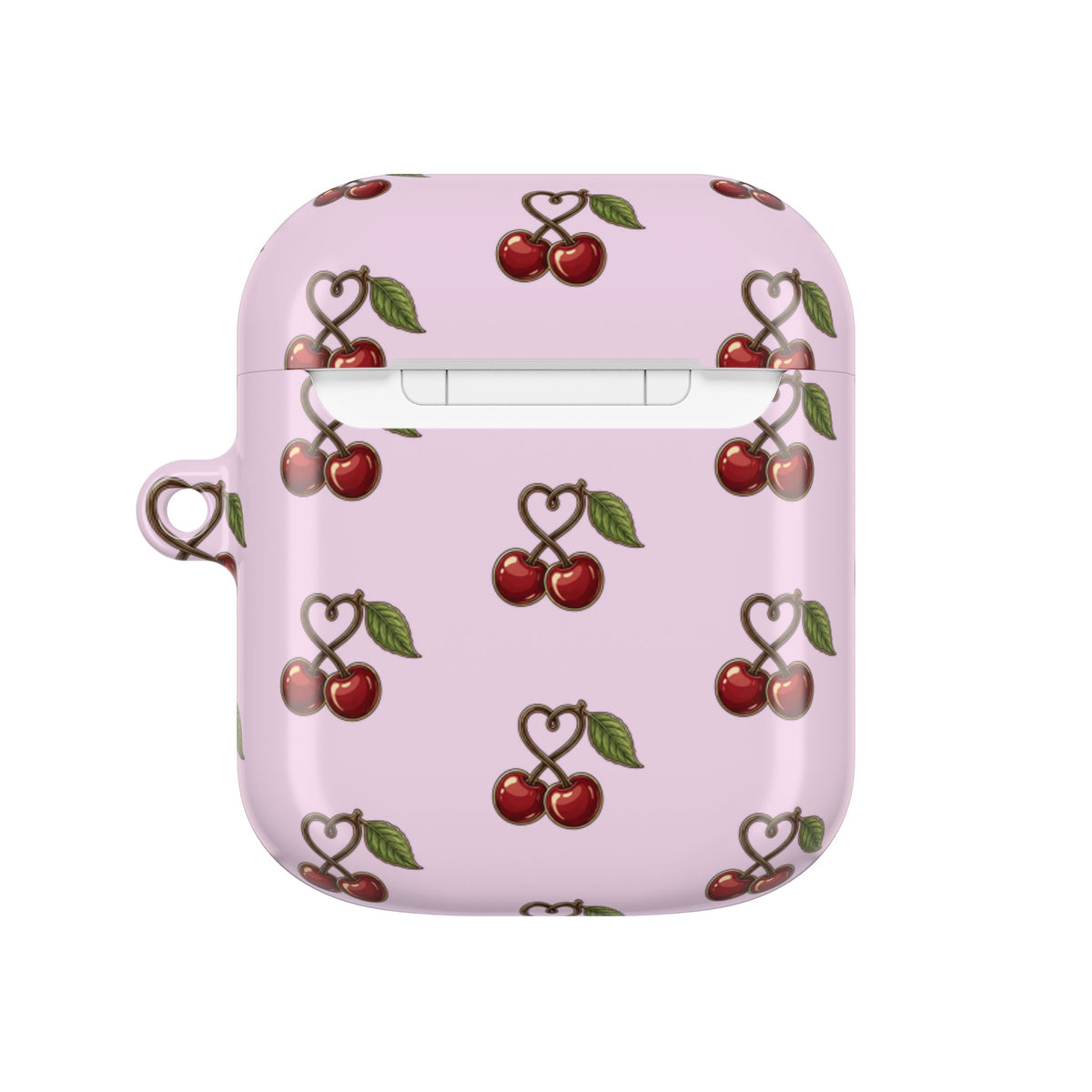 Cherry Pink AirPods Case – Personalize with Name