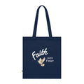 "Faith Over Fear" Organic Cotton Tote Tas - Personaliseerbaar