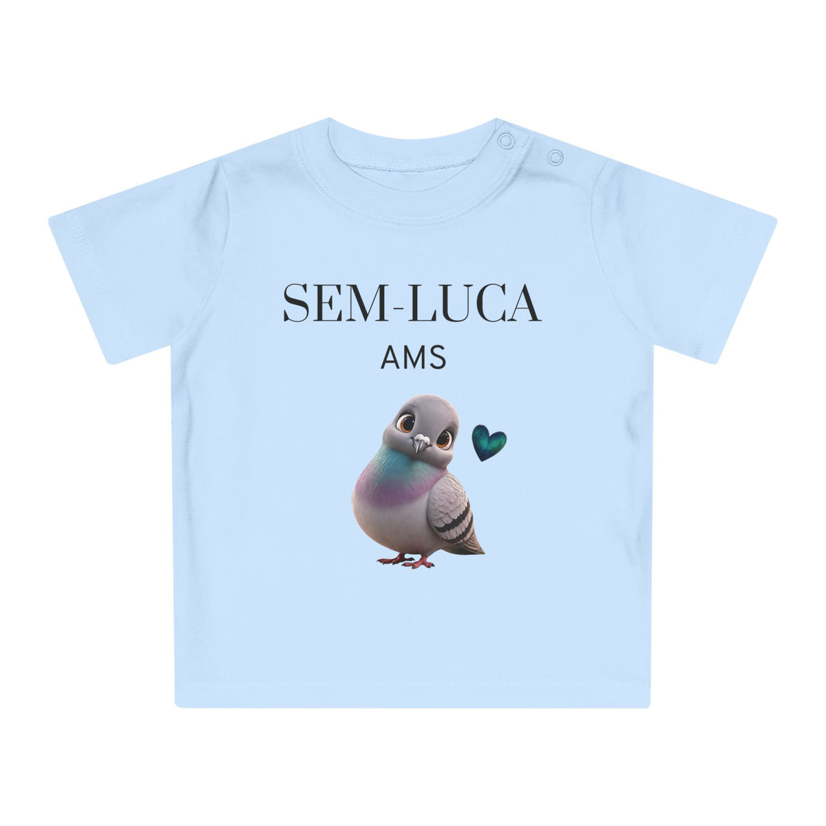 Baby City Pigeon T-Shirt - Personaliseerbaar
