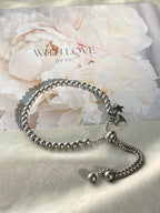 Ball Chain Armband met of zonder Hart & Ster Bedels