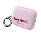 Cherry Pink AirPods Case – Personalize with Name