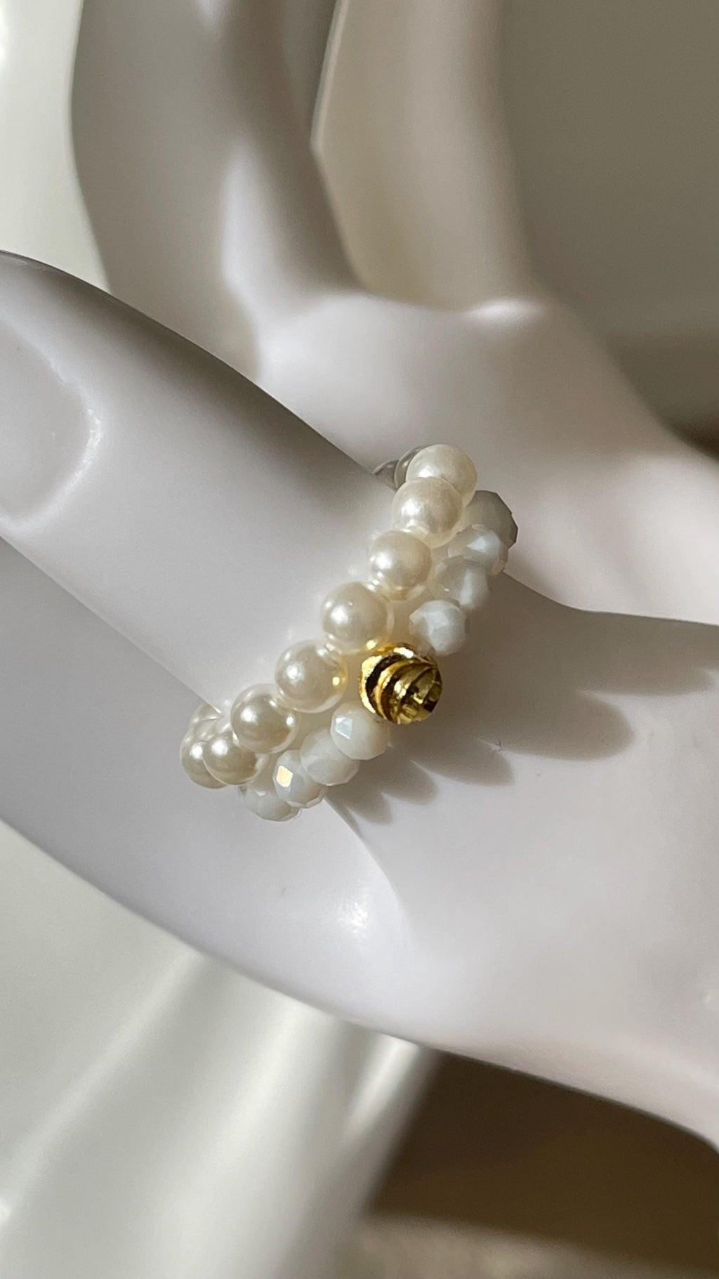 Natural Dyed White Jade Beads Bracelet Set
