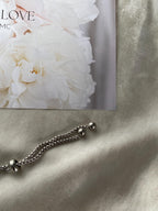 Ball Chain Armband met of zonder Hart & Ster Bedels