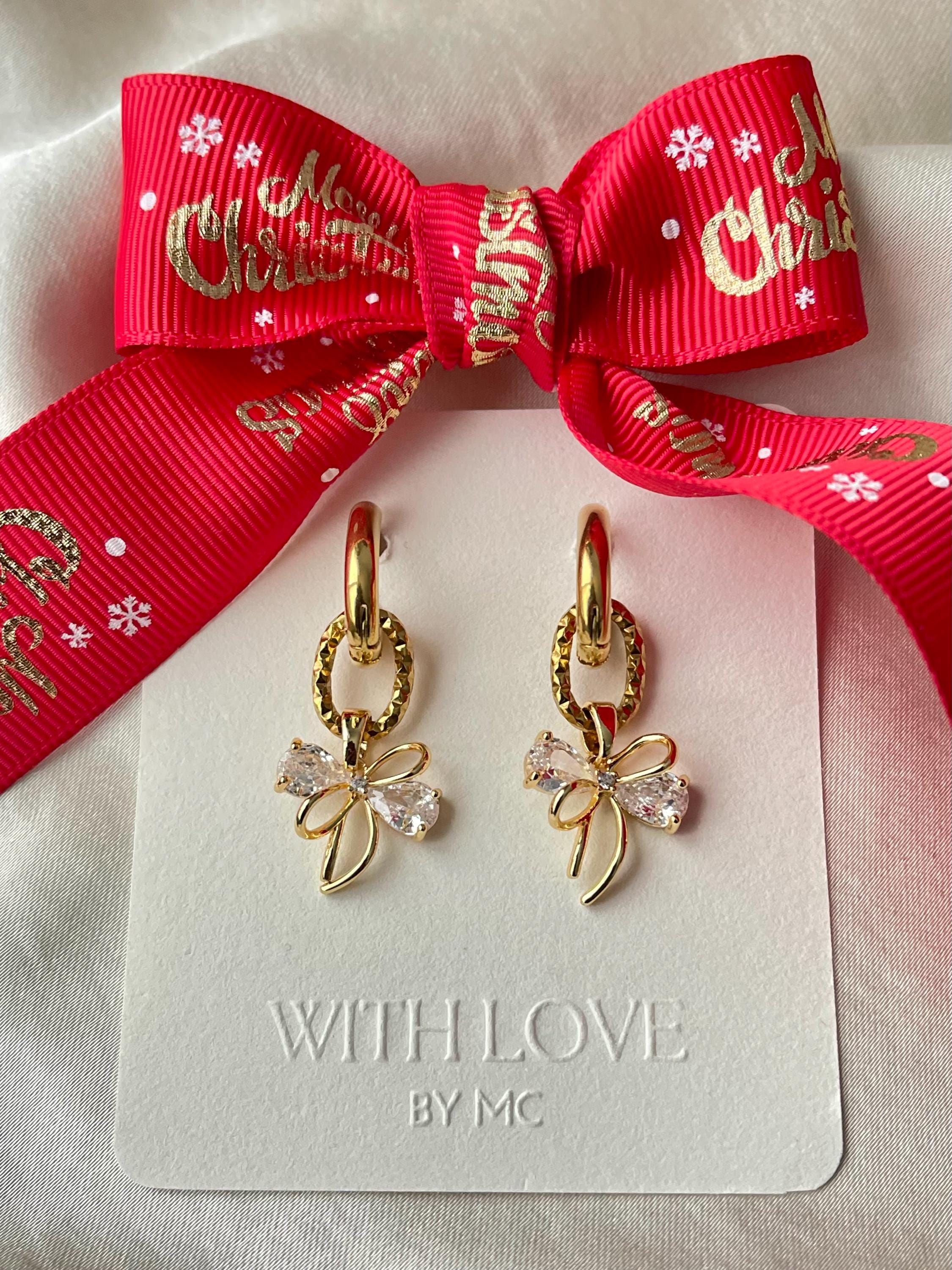 Waterproof Bowknot Oorbellen | 18K | Non-Tarnish | Elegant