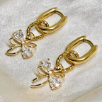 Waterproof Bowknot Oorbellen | 18K | Non-Tarnish | Elegant