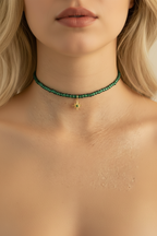Green Star Choker – Verbeterde hanger & huid