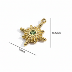 North Star Charm – Eigen versie met maten