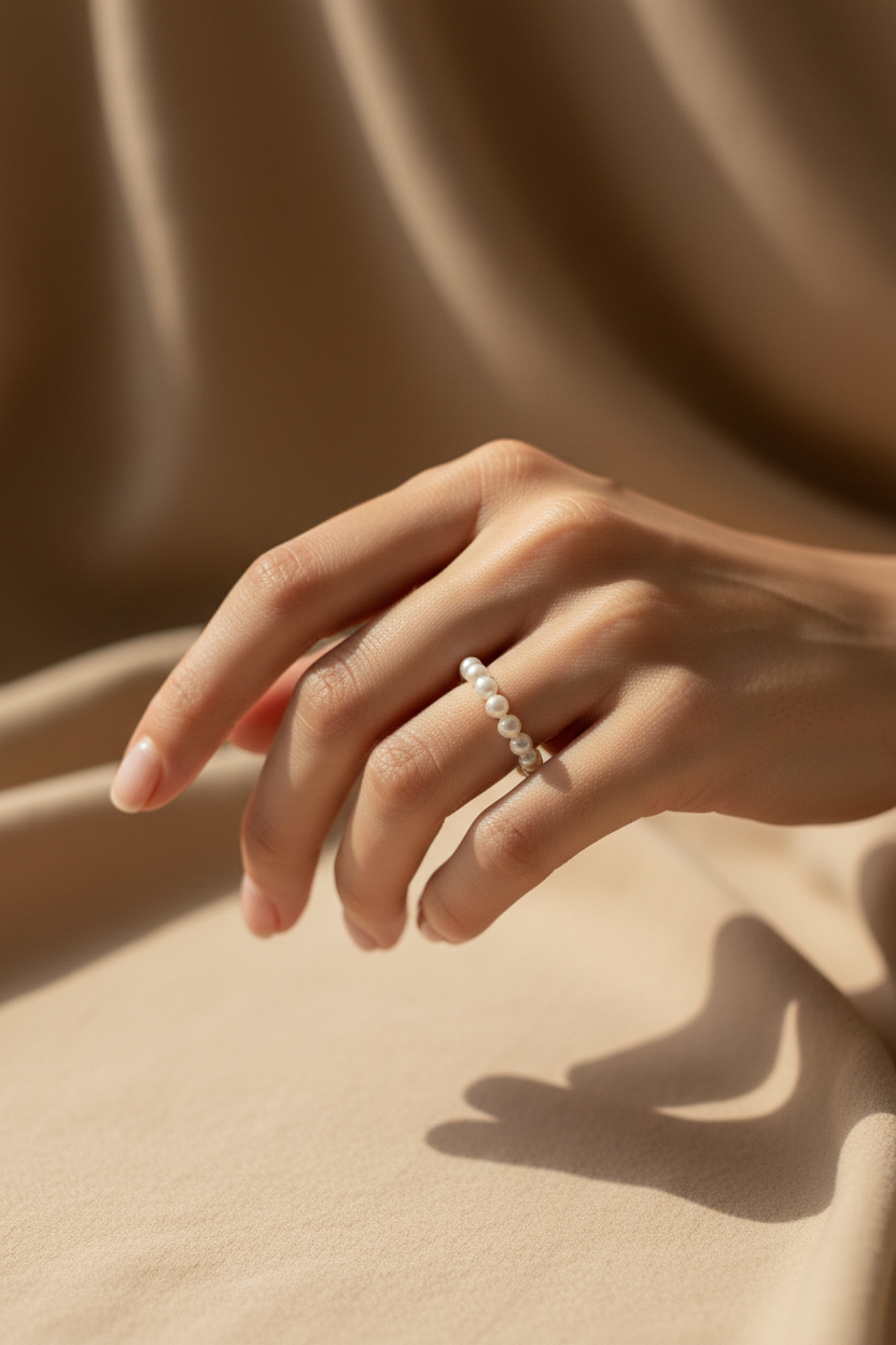 Parel ring webshop foto