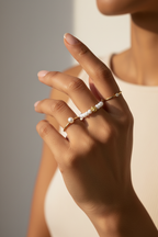 Ring stack hand